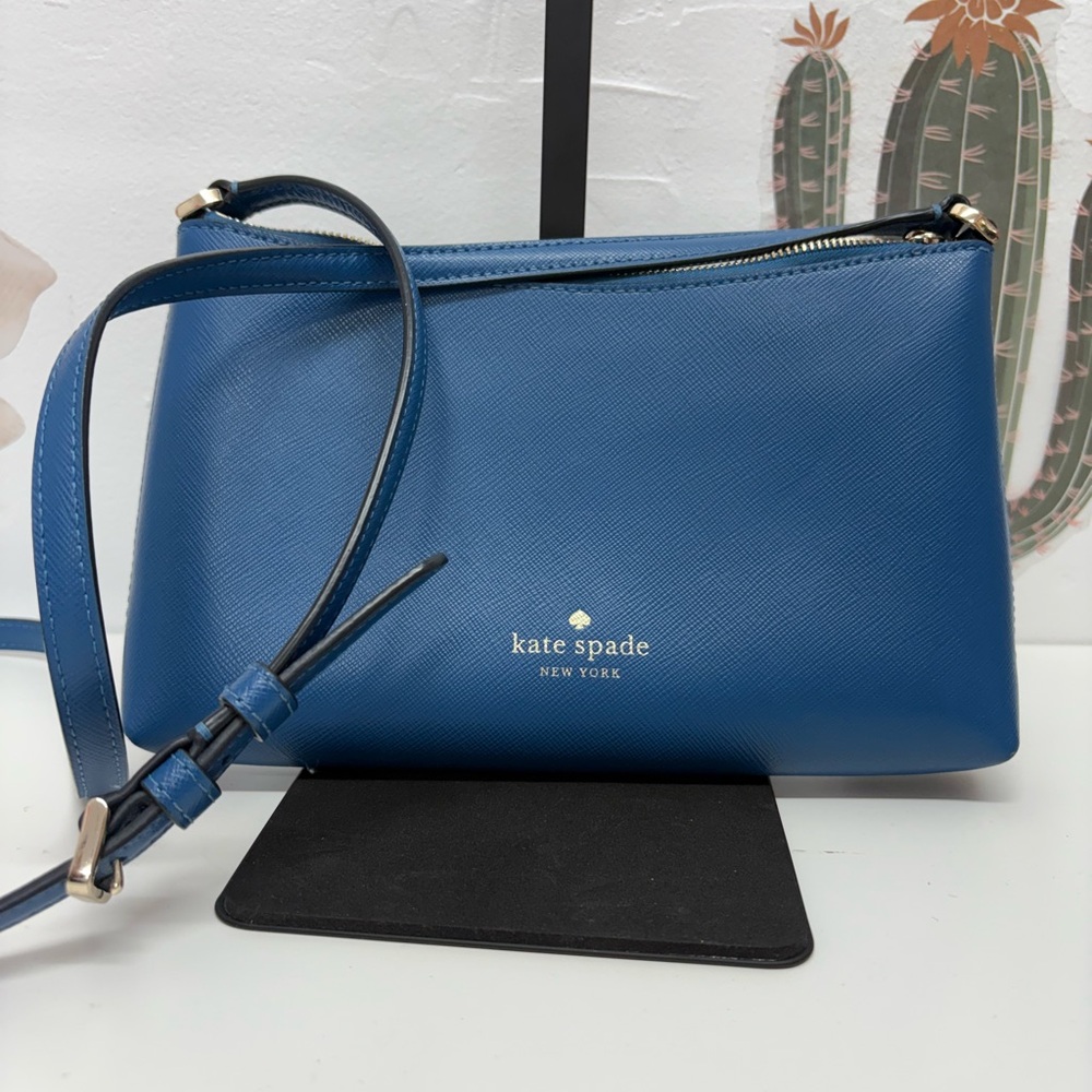 Kate Spade Blue Sadie Crossbody - Picture 6 of 14